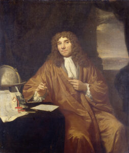 Painting of Anthonie van Leeuwenhoek