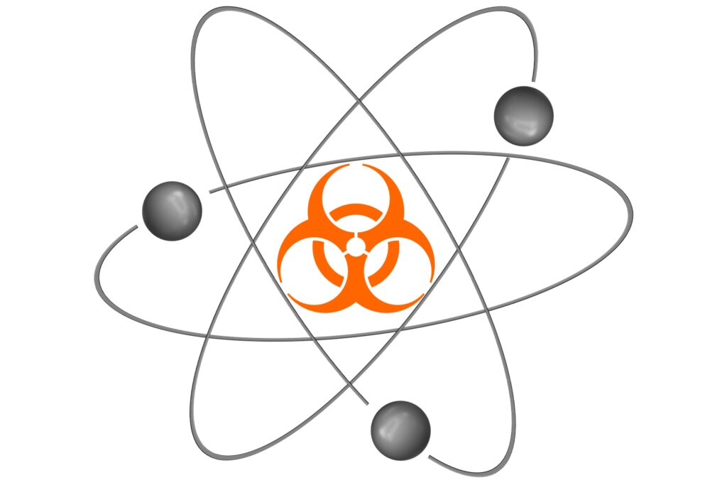 Atomic Biohazard Symbol