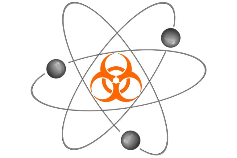 Atomic Biohazard Symbol