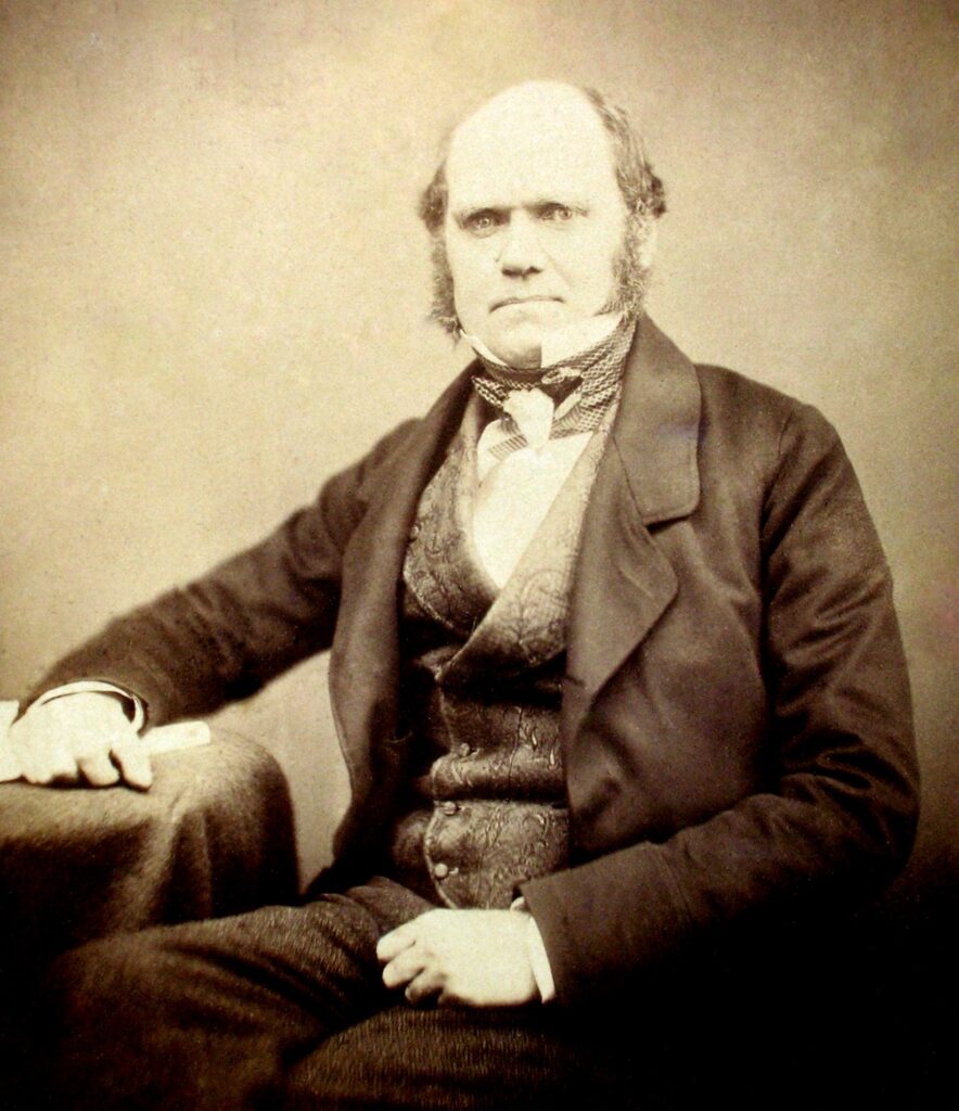 Charles Darwin, the original architect of sexual selection.