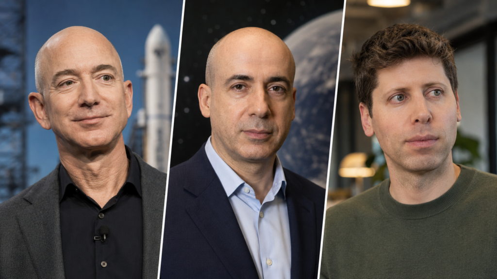 Jeff Bezos, Yuri Milner, and Sam Altman have all funded companies based on longevity science.